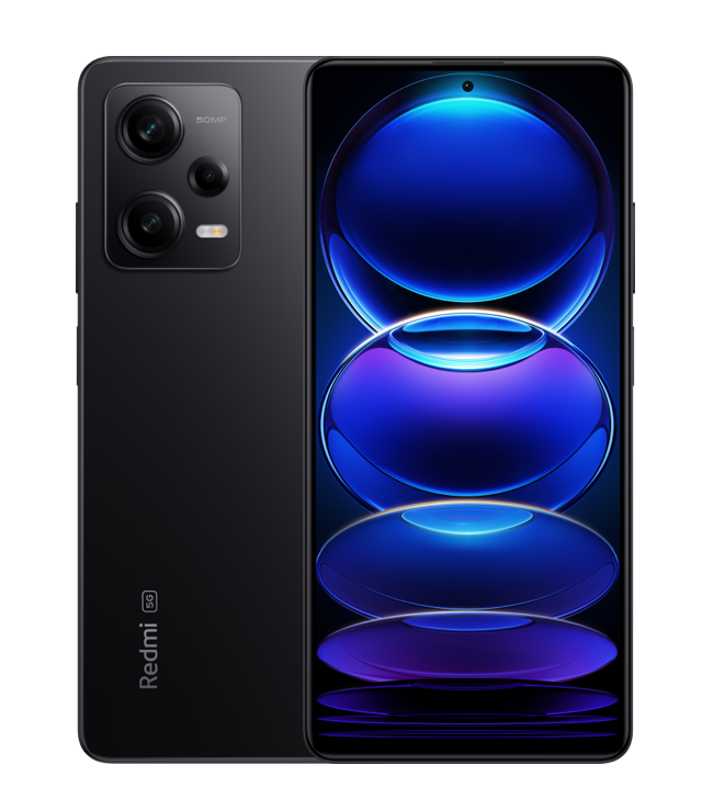 Redmi Note 12 Pro 5G (12GB RAM + 256GB Memory) - Midnight Black