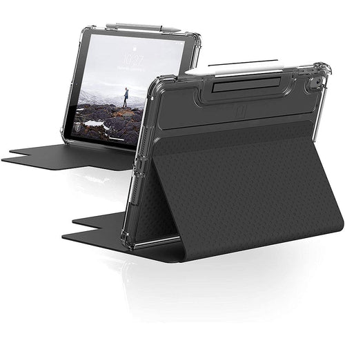 [U] by UAG Apple iPad 10.2″ (7th, 8th & 9th Gen) Lucent Case – Black / Ice