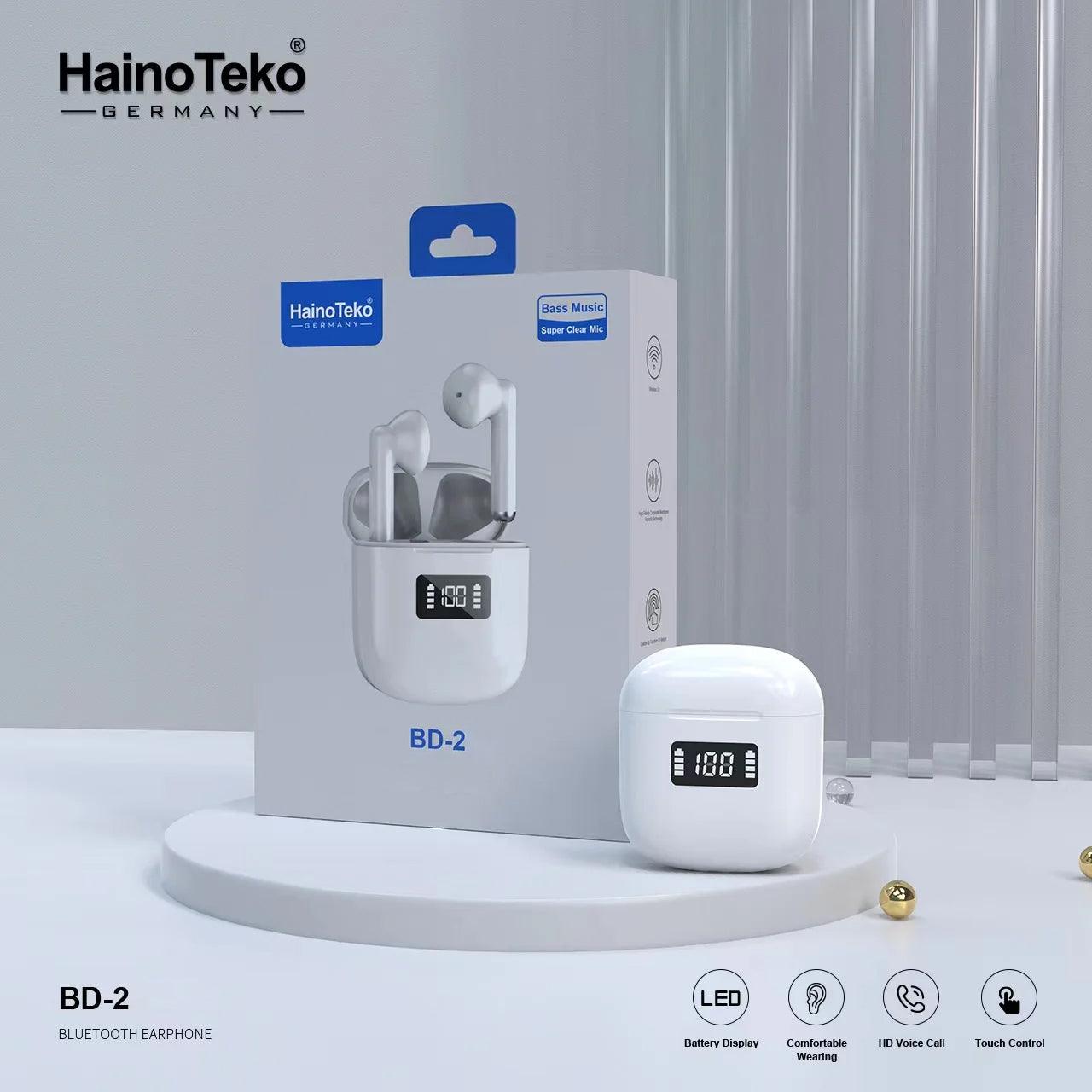 HAINOTEKO BD-2 TRUE WIRELESS EARPHONE