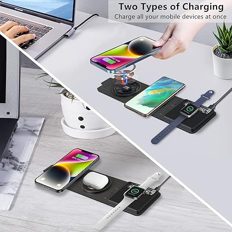 DUAL 15W 3-IN-1 TRAVEL CHARGER