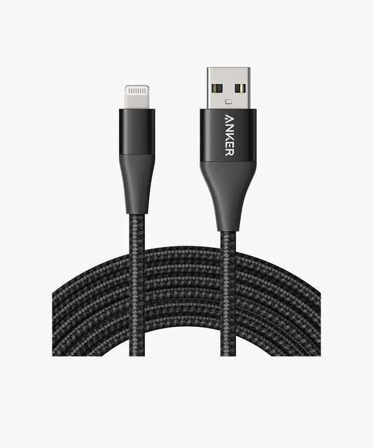 Anker PowerLine+ II Lightning Cable (3m/10ft) C89 - Black