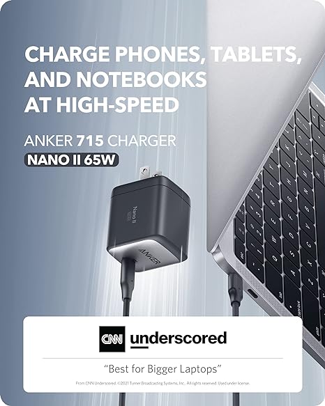 Anker Nano Charger II 65W -Black