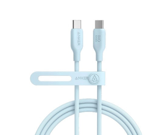 Anker 544 USB-C to USB-C Cable 140W (Bio-Based) (0.9m/3ft) -Blue