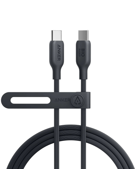 Anker 544 USB-C to USB-C Cable 140W (Bio-Based) (0.9m/3ft) - Black