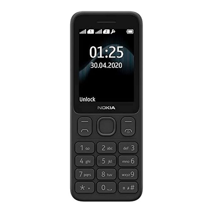 Nokia 125 (Dual Sim) - Black