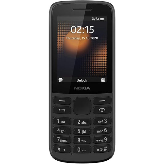 Nokia 215 4G Dual SIM 4G Keypad Phone-Black