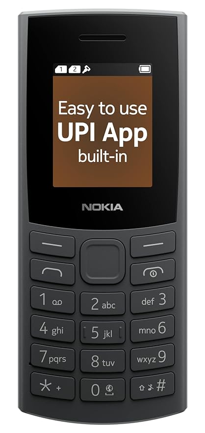 Nokia 106 4G Keypad Phone with 4G-BLACK