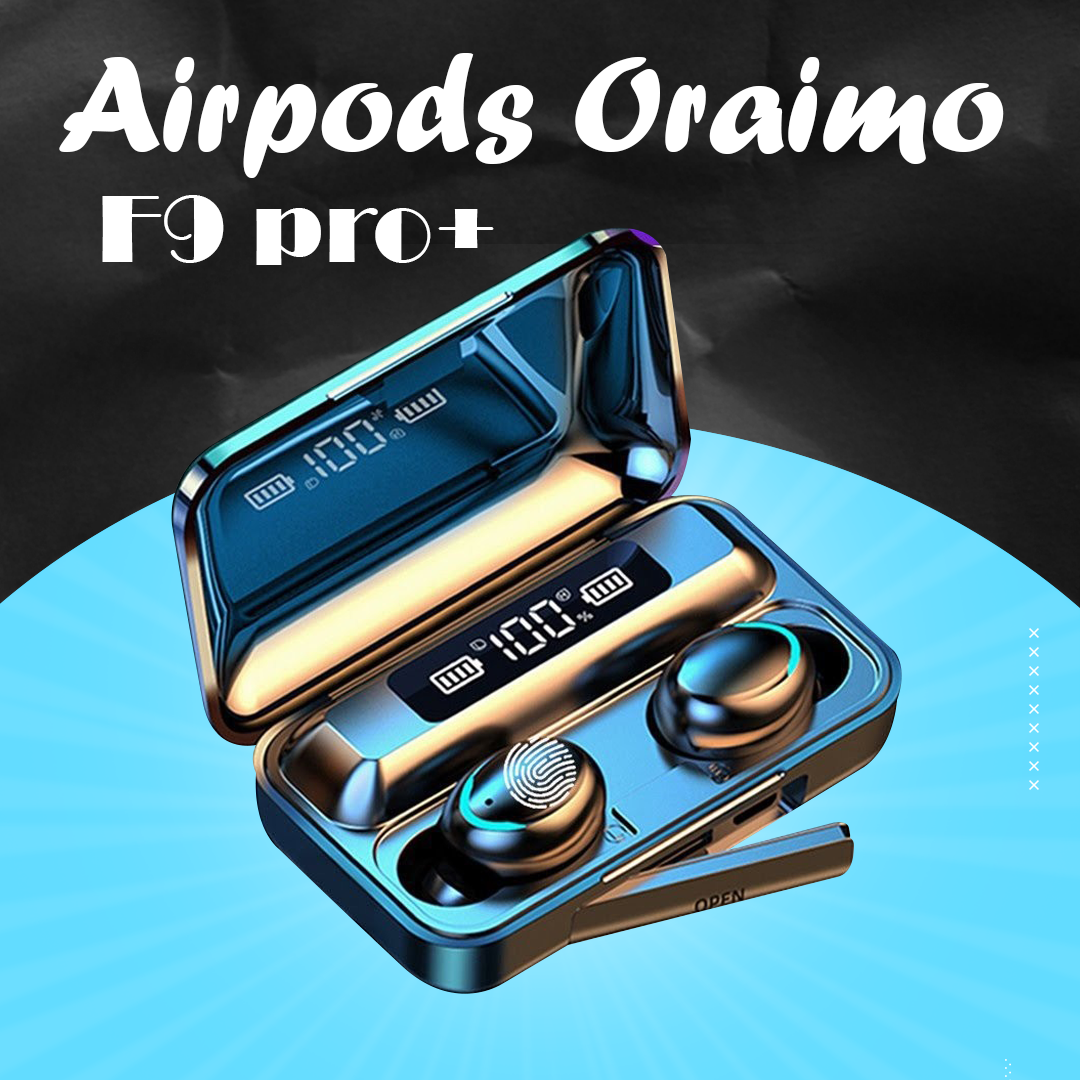 OPPO AIR F9 PRO+ AIRPODS+POWERBANK