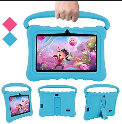 Oteeto Tab 7 Inch IPS Display Kids wifi Tablet With 4 GB RAM 128 GB ROM Blue