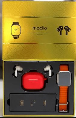 Modio M Ultra Smartwatch With Earbuds