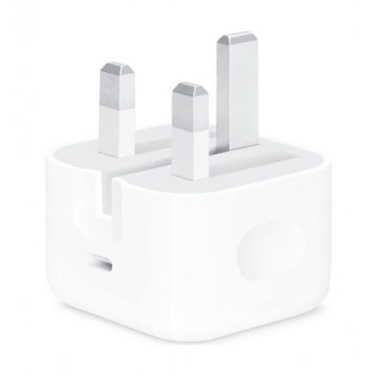 Apple 20W USB-C 3 Pin Power Adapter – White