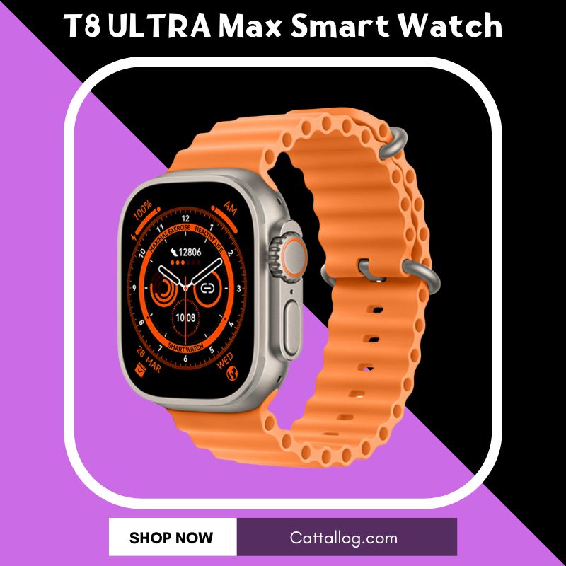 CHAROME T8s ULTRA MAX SMART WATCH GOLD